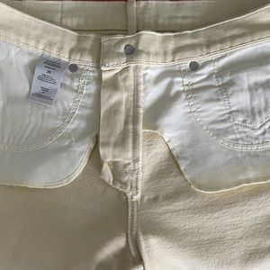 Vince- Off Yellow, Cropped Skinny